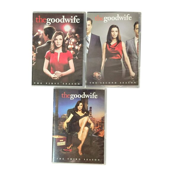 The Good Wife Seasons 1 2 3 DVD Set Drama Series CBS Complete VGUC - Picture 1 of 5